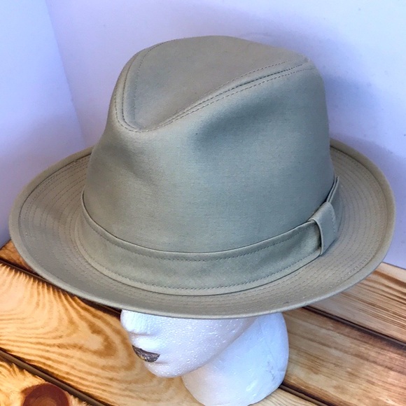 Vintage A. Adams & Spire Fedora Trilby Hat, Size XL / Made in USA - Picture 1 of 10